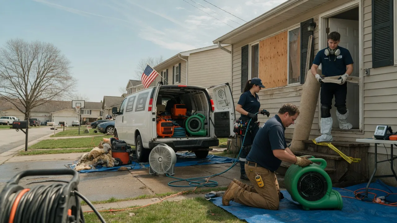 Water Damage Restoration in Owosso, MI near me